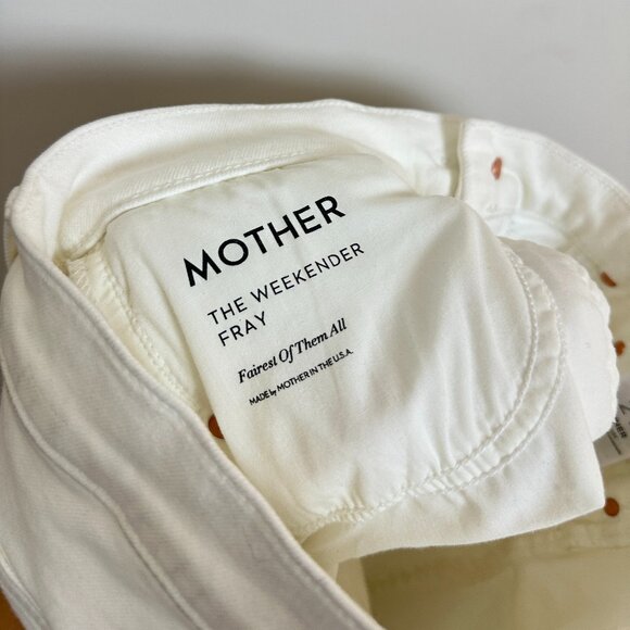 MOTHER The Weekender Fray Jeans in Wash Fairest Of Them All Size US 29 - Picture 12 of 14